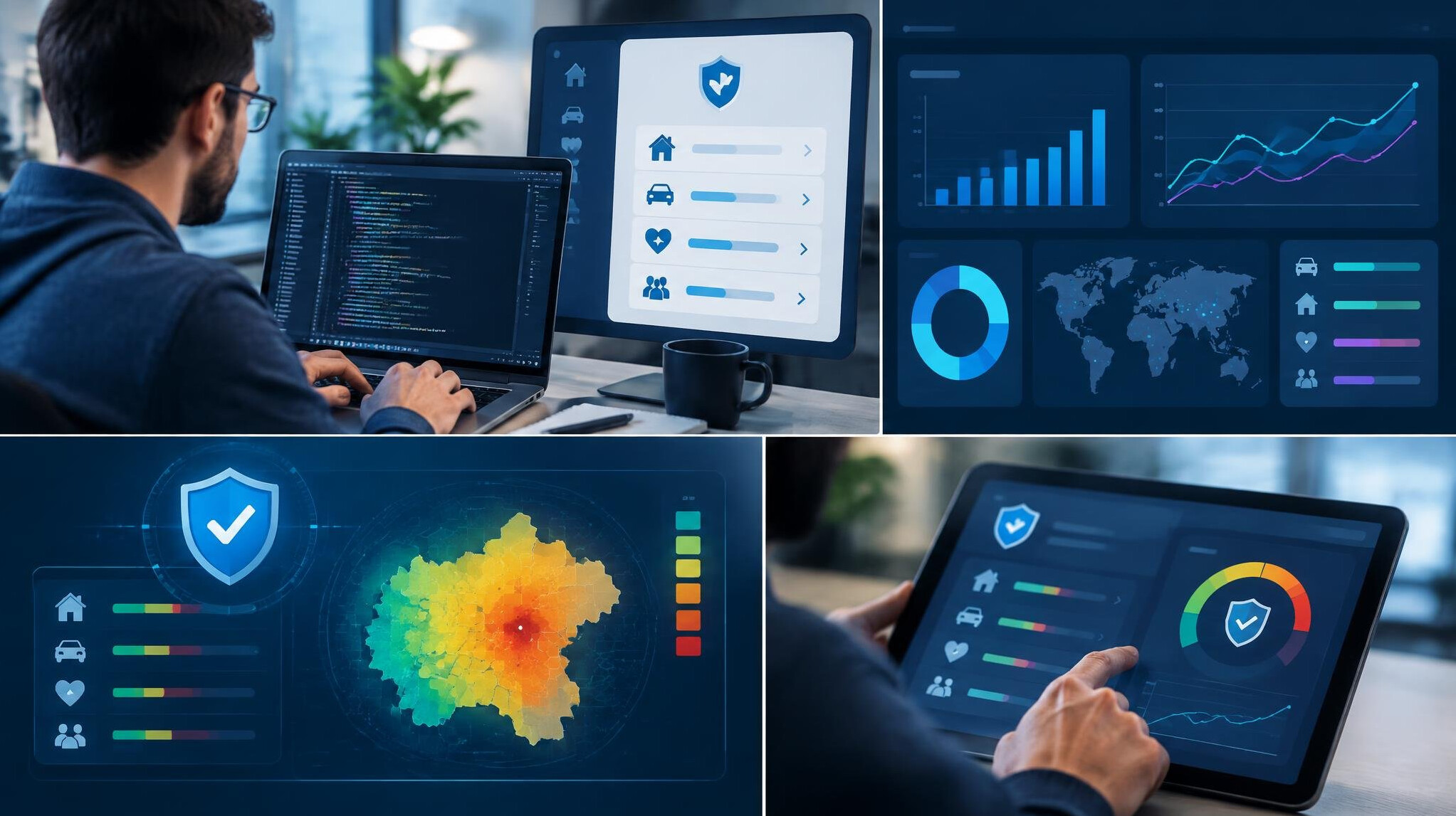 insurance software interface
